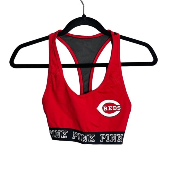 PINK Victoria's Secret Other - Cincinnati Reds Pink Victoria’s Secret Sports Bra